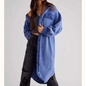 Free people long ryby jacket XS